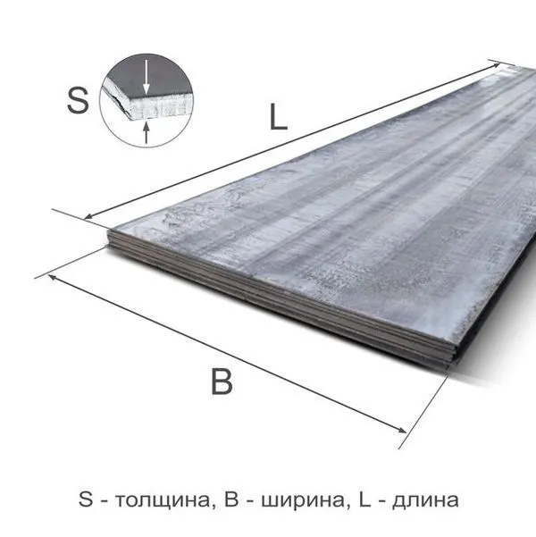 Лист горячекатаный 18 09Г2С ГОСТ 19281-2014 - 1