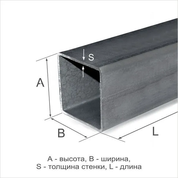 Труба профильная 120х120х5 Ст3сп ГОСТ 13663-86 - 4